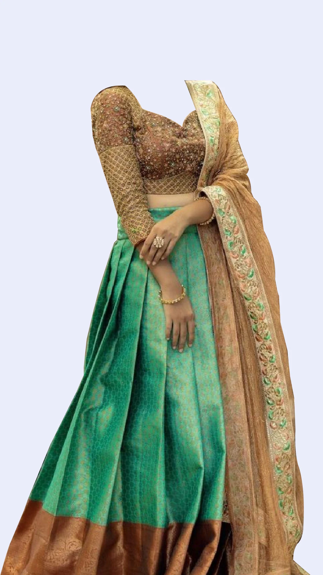 Women Saree Photo Suit screenshot